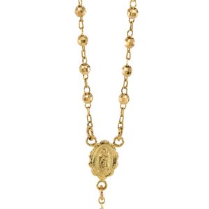 CADENA ROSARIO 18K