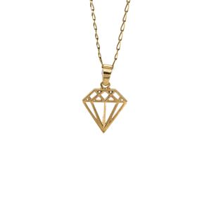 DIJE DIAMANTE 18K