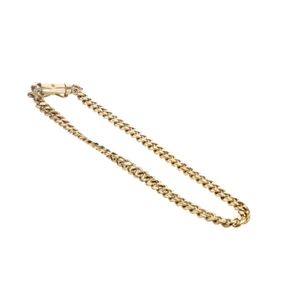 PULSERA CUBANA 18K