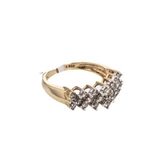 ANILLO PIEDRAS FINAS 14K
