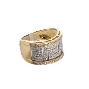 ANILLO PIEDRAS FINAS 14K