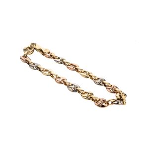 PULSERA GUCCI 3 TONOS 18K
