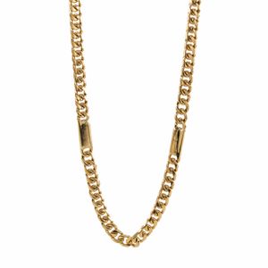 CADENA CUBANA ALTERNADA 18K