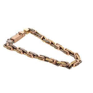 PULSERA 3 TONOS 18K