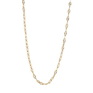 CADENA ANCORA PICADA  18K