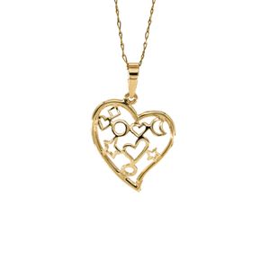 DIJE CORAZON 18K