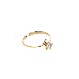 ANILLO COMPROMISO 18K