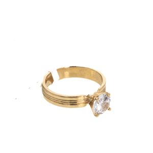 ANILLO COMPROMISO 18K