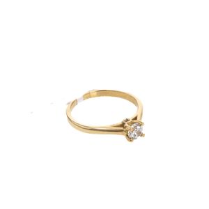 ANILLO COMPROMISO 18K