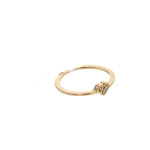 ANILLO CORAZON CON ZIRCONES 18K