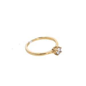 ANILLO COMPROMISO 18K
