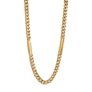 CADENA CUBANA ALTERNADA 18K