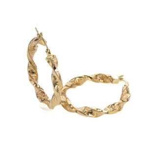 ARETES CANDONGAS 18K