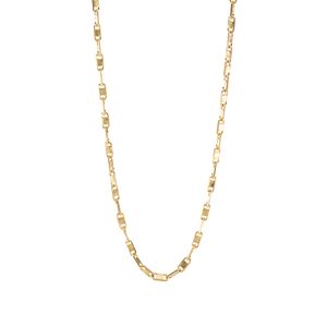 CADENA TEJIDO PUMA PICADA 18K